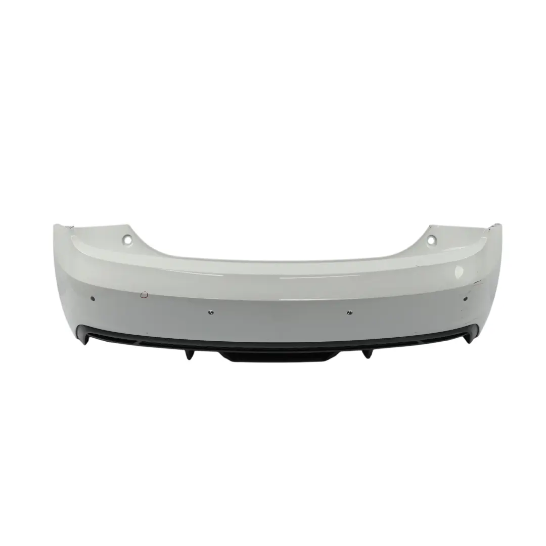 Audi A1 8X Rear Bumper Panel S Line Parktronic Glacier White Pearl - S9R - SKU 8XA807067C-MGW - Part number 8XA807067C
