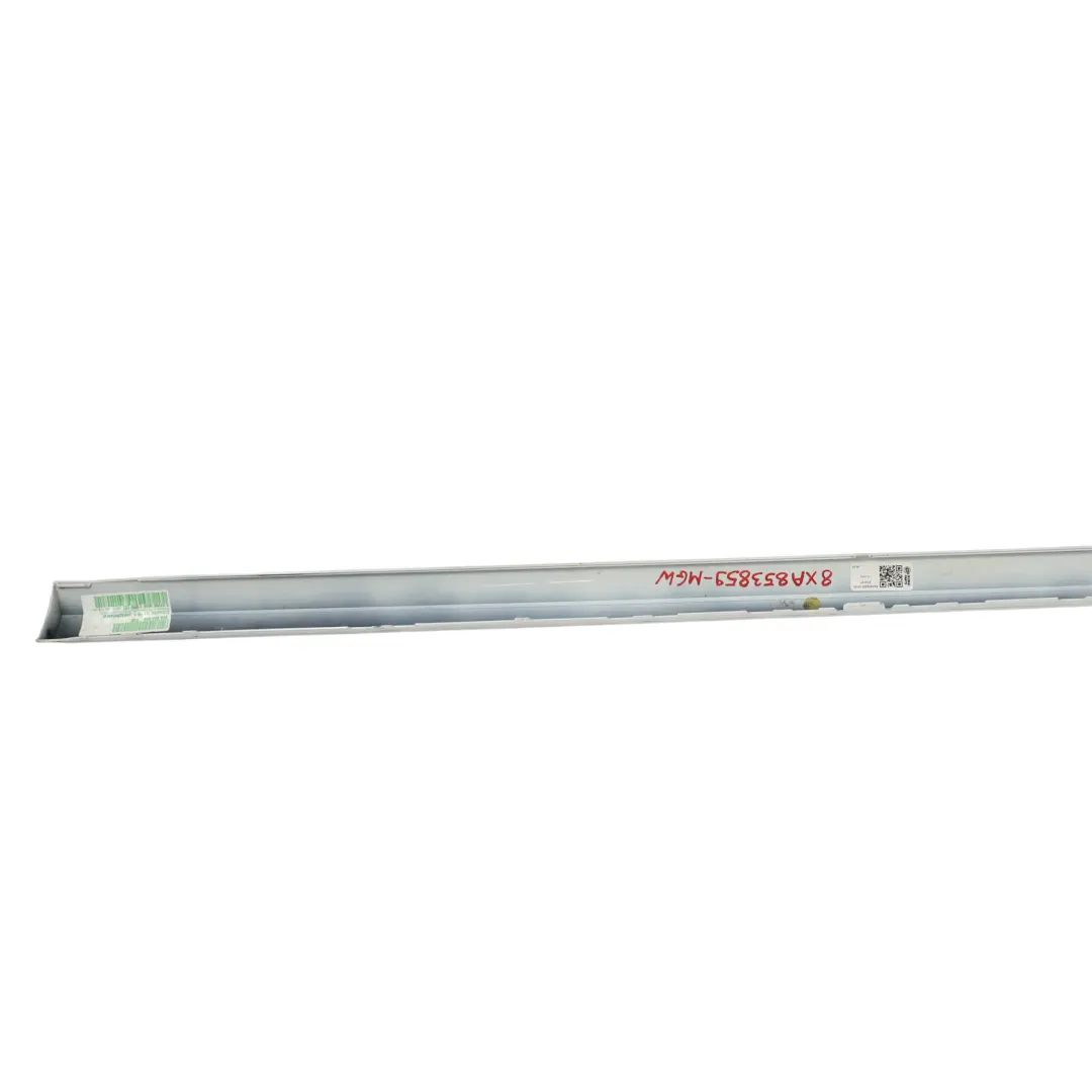 Side Skirt Panel Left N/S Door Sill Cover Glacier White Pearl - S9R to Audi S1 8X with Part number 8XA853859 Audi S1 8X Side Skirt Panel Left N/S Door Sill Cover Glacier White Pearl - S9R - SKU 8XA853859-MGW - Part number 8XA853859