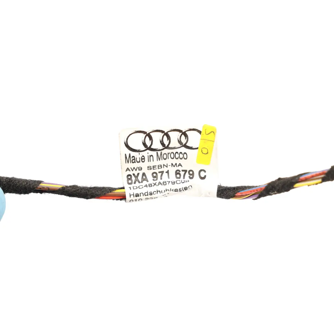 Salpicadero Guantera Cableado Mazo De Almacenamiento para Audi A1 8X con número de pieza 8XA971679C Audi A1 8X Salpicadero Guantera Cableado Mazo De Almacenamiento - SKU 8XA971679C - Número de pieza 8XA971679C