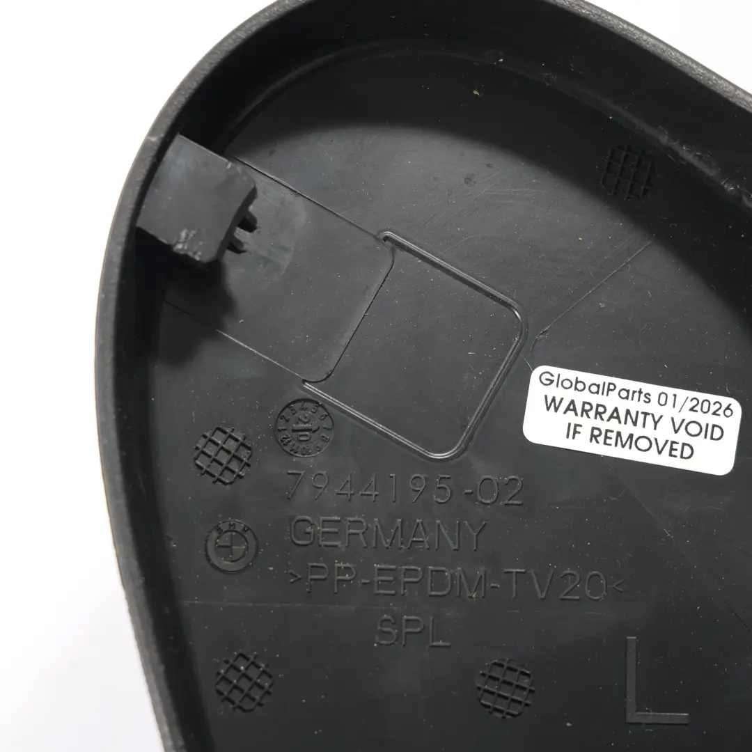 Rivestimento Interno Sedile Pannello Anteriore Sinistro Nero 7944195 per BMW X3 G01 con numero di parte 9108107 BMW X3 G01 Rivestimento Interno Sedile Pannello Anteriore Sinistro Nero 7944195 - SKU 9108107 - Numero di parte 9108107