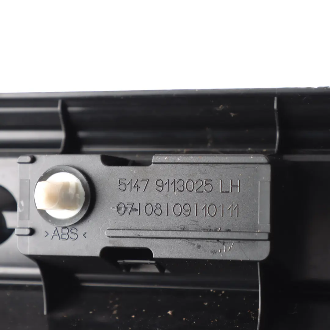 BMW F01 F02 LCI Bande Garniture Porte Avant Gauche Intérieur - SKU 9113025 - Numéro de pièce 9113025