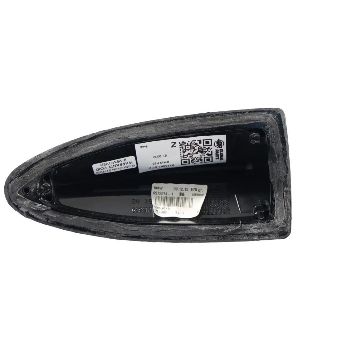 BMW X3 F25 Antenne Toit Boîtier Vide En Forme De Requin Noir 2 - 668 - SKU 9125663-SCH - Numéro de pièce 9125663