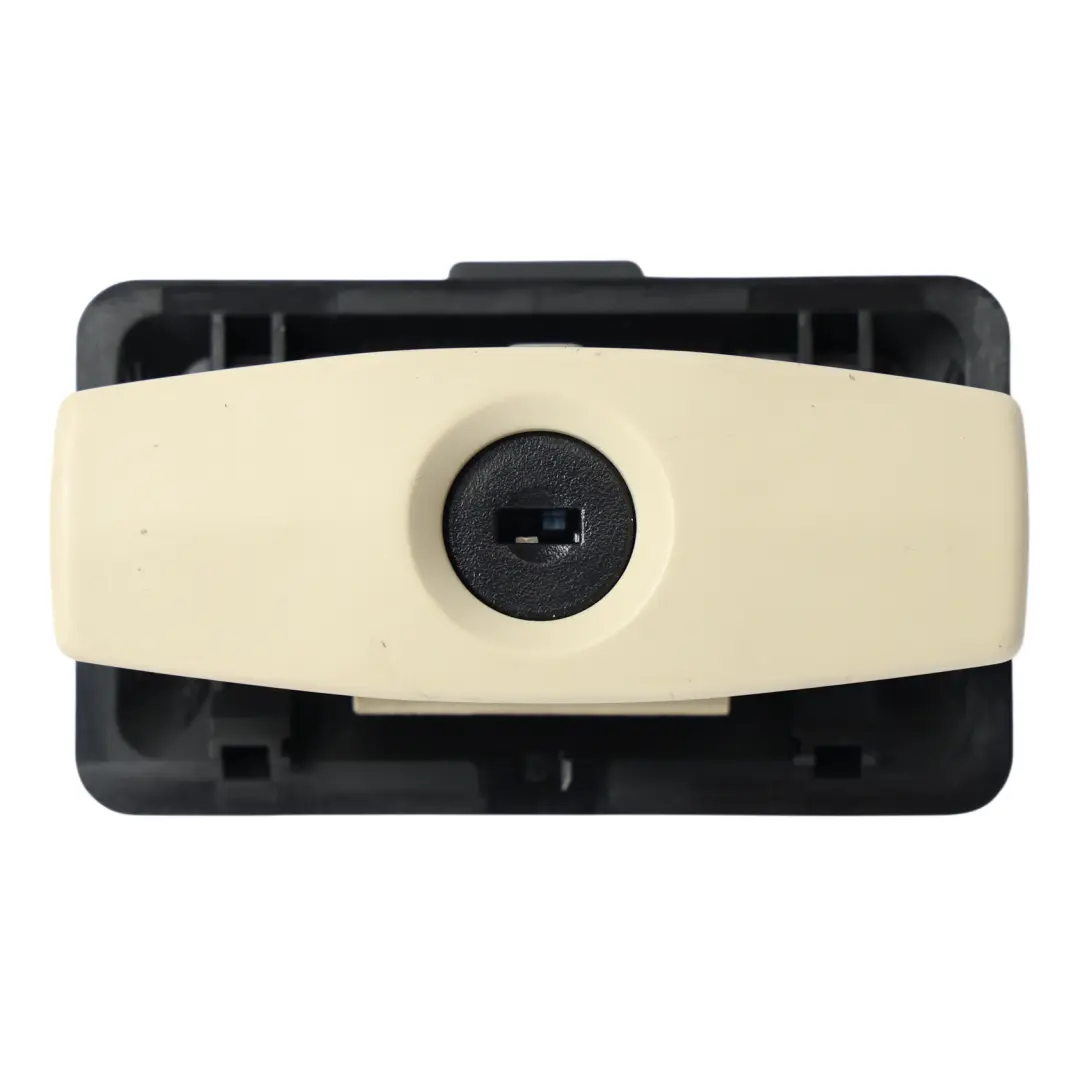 BMW E60 E61 Salpicadero Guantera Cerradura De Bloqueo Abridor Crema Beige - SKU 9126662 - Número de pieza 9126662