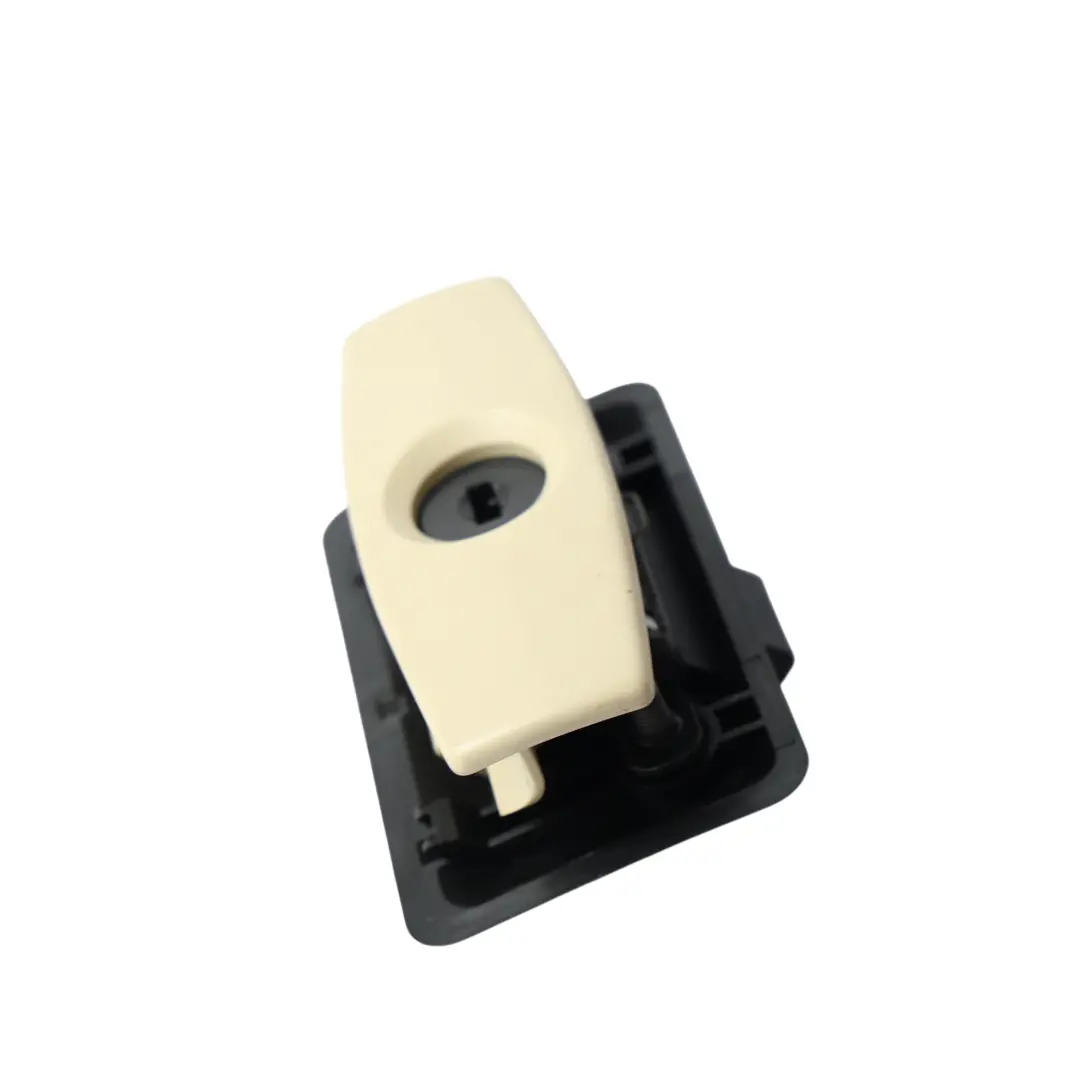 BMW E60 E61 Armaturenbrett Handschuhfach Verschluss Schloss Griff Creme Beige - SKU 9126662 - Teilenummer 9126662