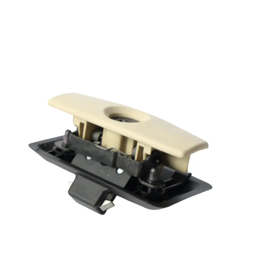 Dashboard Glove Box Catch Lock Opener Handle Grab Cream Beige to BMW E60 E61 with Part number 9126662 BMW E60 E61 Dashboard Glove Box Catch Lock Opener Handle Grab Cream Beige - SKU 9126662 - Part number 9126662