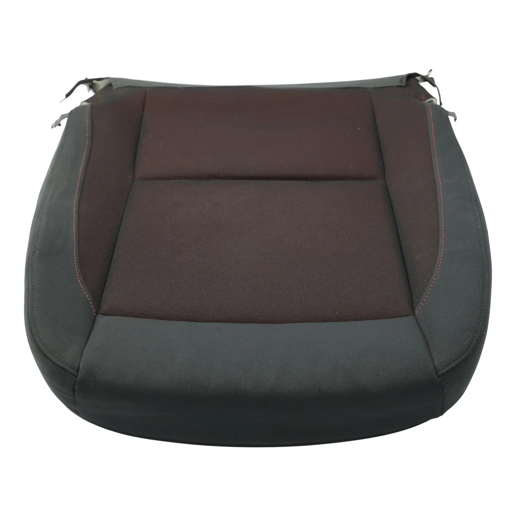 BMW E87 LCI Front Seat Base Cover Cloth Cranberryrot Left Right N/O/S 9127244