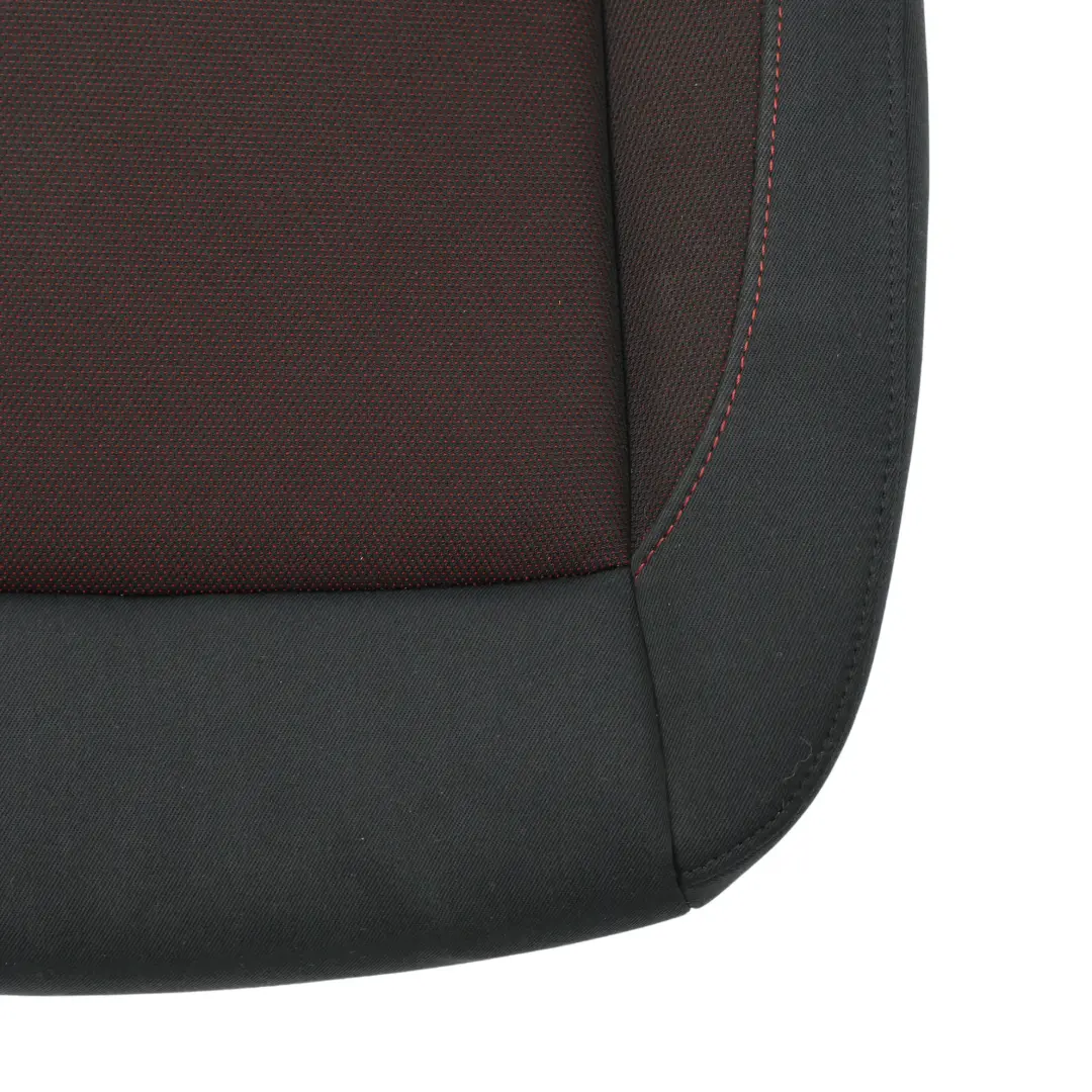 BMW E87 LCI Front Seat Base Cover Cloth Cranberryrot Left Right N/O/S - SKU 9127244 - Part number 9127244
