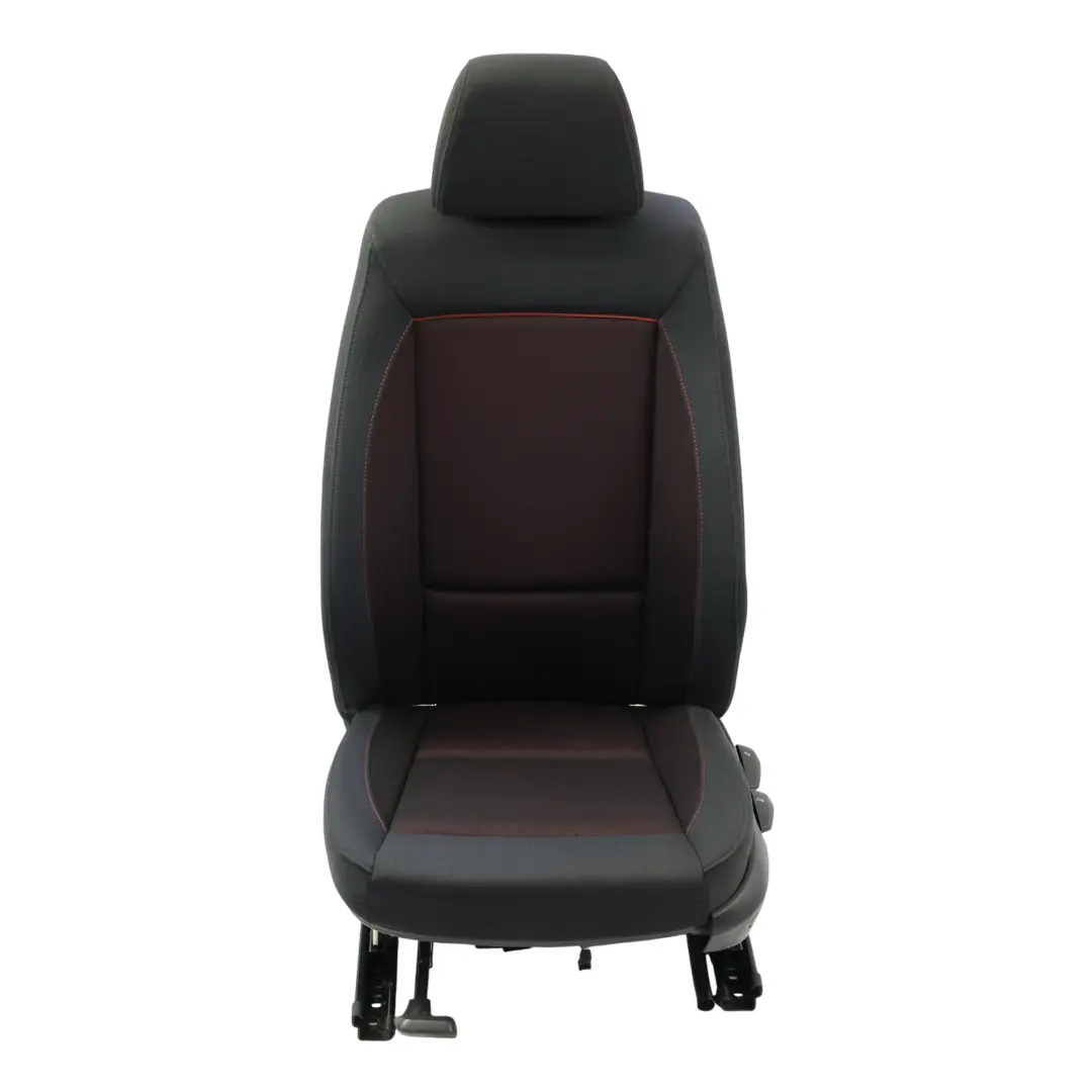 BMW E87 Sedile Anteriore Sinistro Interno Tessuto Rete Mirtillo Rosso - SKU 9127245-1 - Numero di parte 9127245