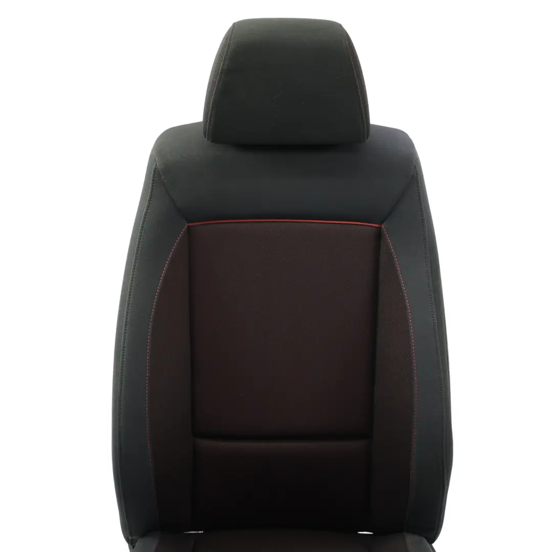 Fotel Lewy Przód Wnętrze Materiałowy Czerwony Czarny do BMW E87 o numerze 9127245 BMW E87 Fotel Lewy Przód Wnętrze Materiałowy Czerwony Czarny - SKU 9127245-1 - Numer Części 9127245