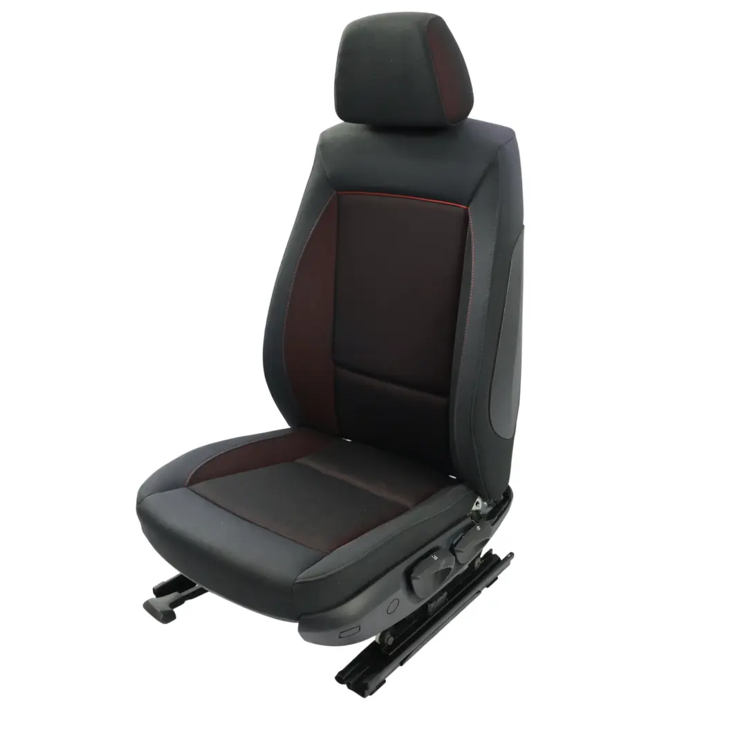 Sitz Vorne Links Interieur Stoff Netzwerk Cranberry Rot für BMW E87 mit Teilenummer 9127245 BMW E87 Sitz Vorne Links Interieur Stoff Netzwerk Cranberry Rot - SKU 9127245-1 - Teilenummer 9127245