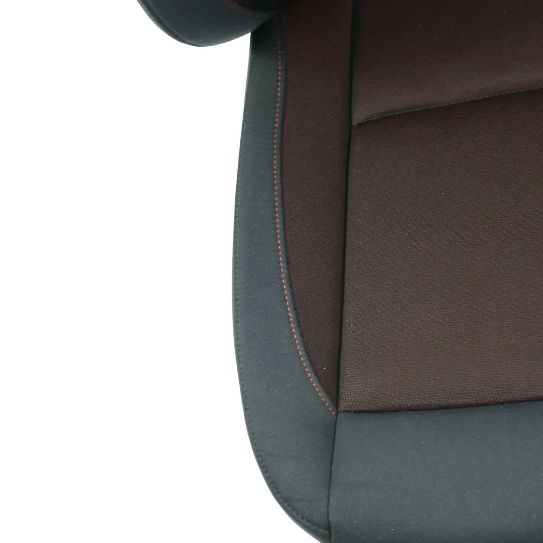BMW E87 Sedile Anteriore Sinistro Interno Tessuto Rete Mirtillo Rosso - SKU 9127245-1 - Numero di parte 9127245