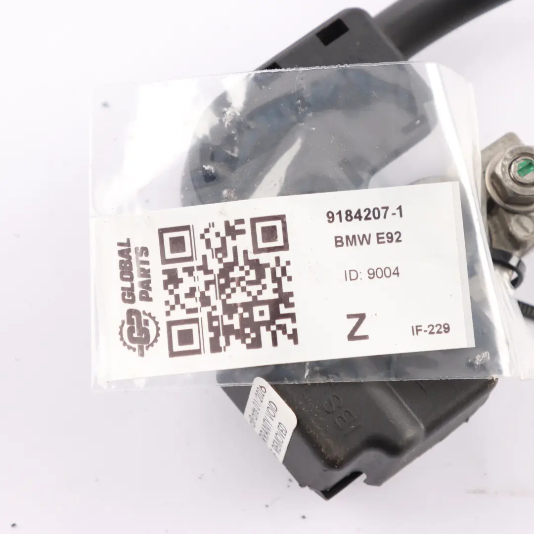 BMW E90 E91 E92 E93 Negative Battery Cable Minus Pole - SKU 9184207-1 - Part number 9184207