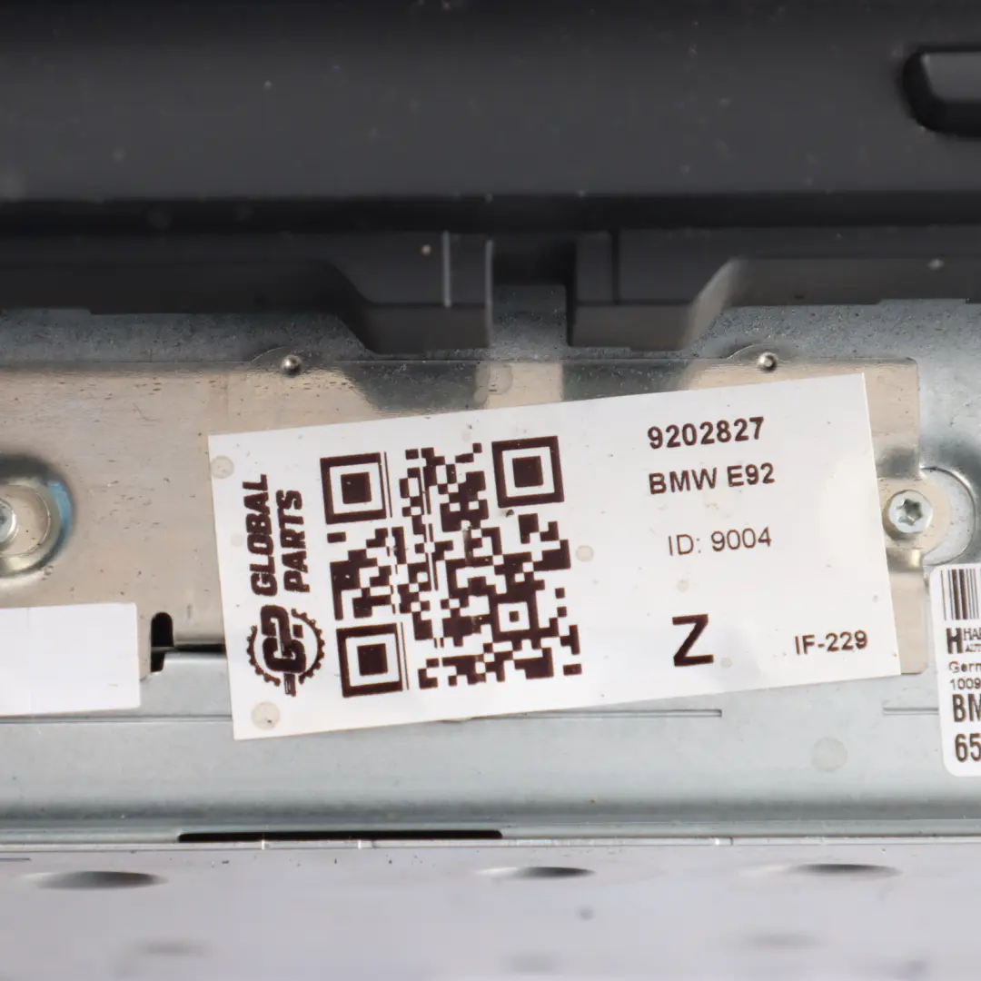 Radio Business CD Player Navigation Unit to BMW E90 E92 E93 with Part number 9202827 BMW E90 E92 E93 Radio Business CD Player Navigation Unit - SKU 9202827 - Part number 9202827