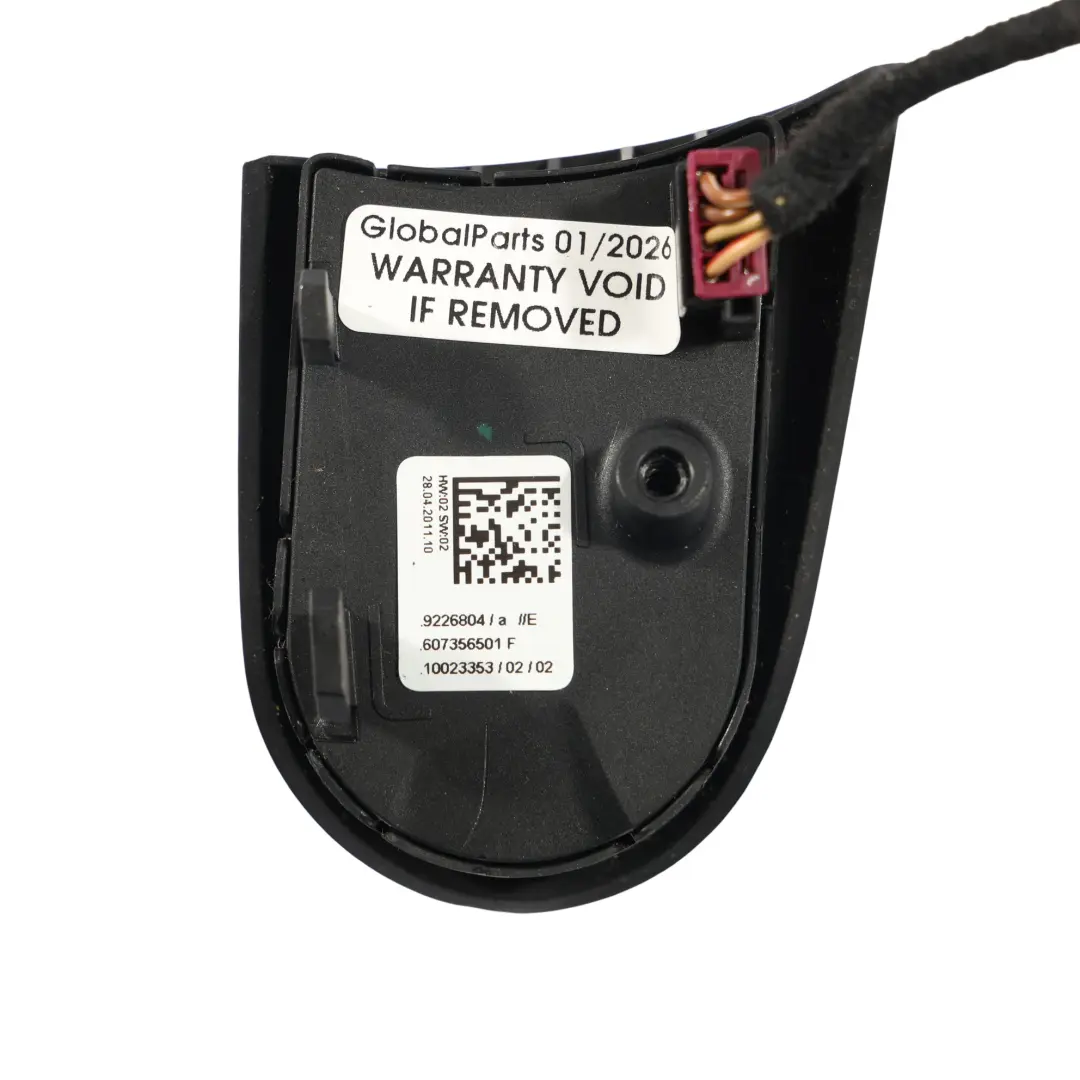 Interruptor Mandos Multifuncion para Mini Cooper R55 R56 LCI Volante con número de pieza 9226804 Mini Cooper R55 R56 LCI Volante Interruptor Mandos Multifuncion - SKU 9226804-4 - Número de pieza 9226804