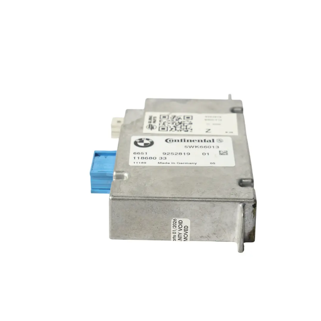 BMW F01 F07 F10 Kamera Modul Basierende Assistenz Systeme Steuergerät - SKU 9252819 - Teilenummer 9252819