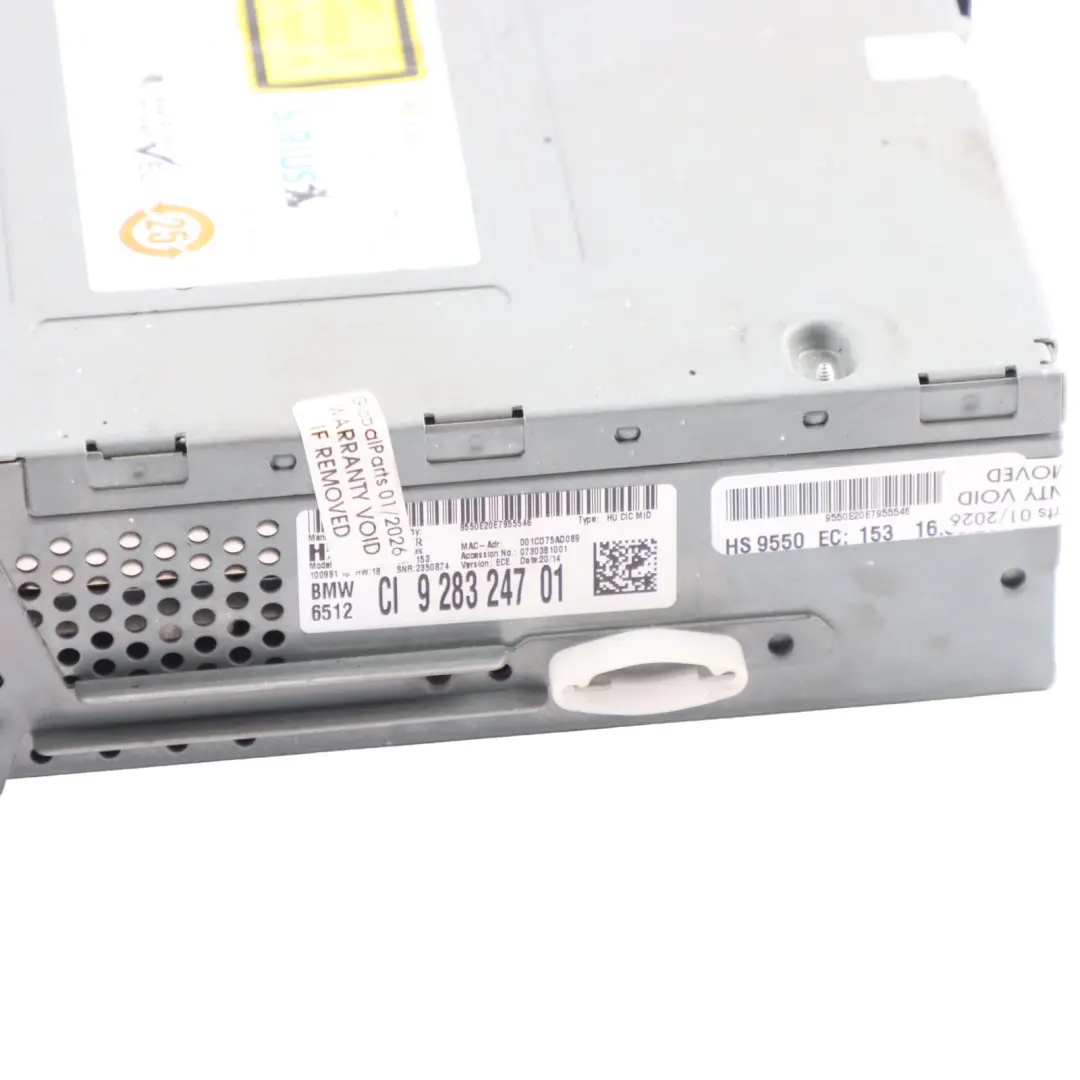 Radio Stéréo Lecteur CD Navigation Nav Unité Principale pour BMW X1 E84 à propos du numéro de pièce 9283247 BMW X1 E84 Radio Stéréo Lecteur CD Navigation Nav Unité Principale - SKU 9283247-1 - Numéro de pièce 9283247