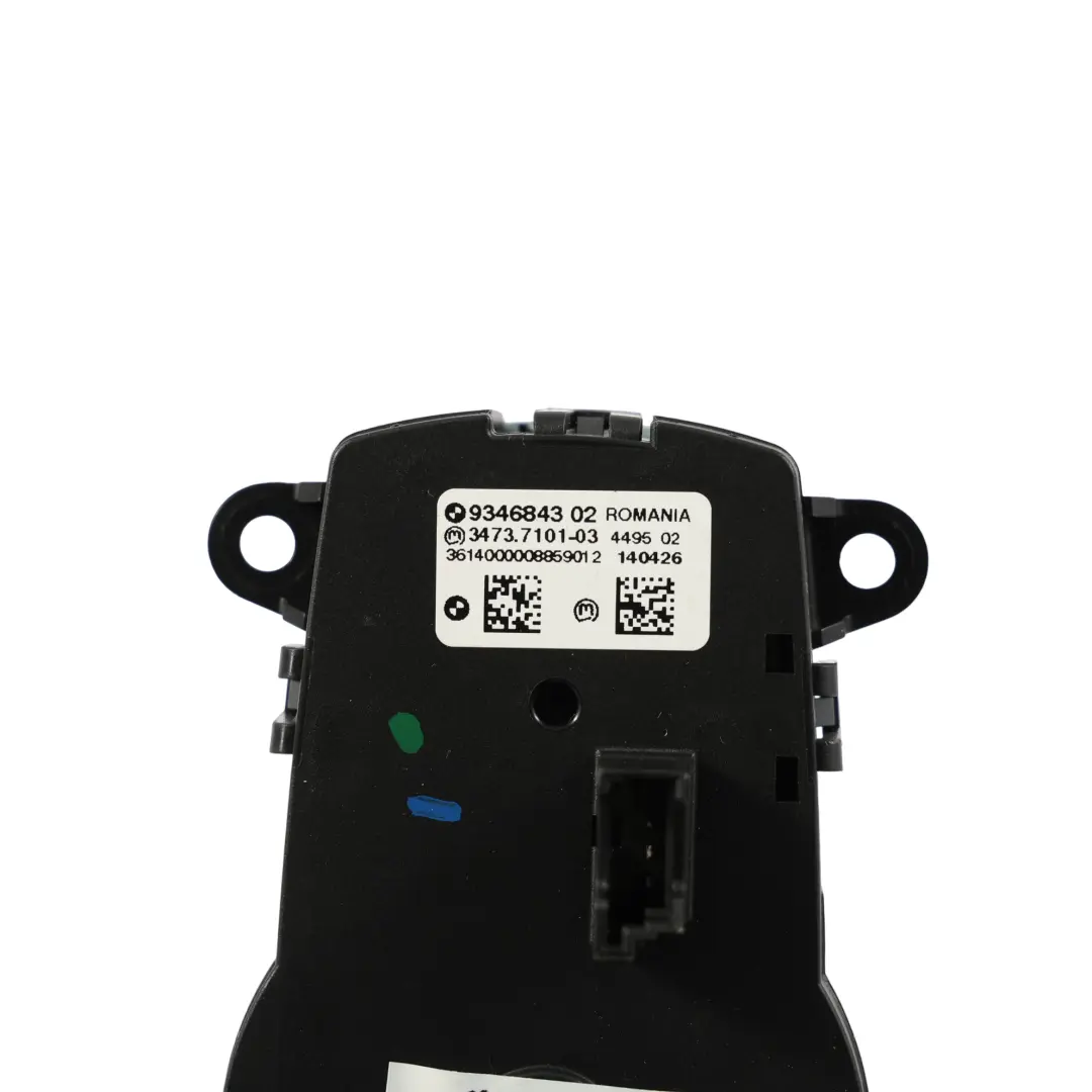 Commutateur De Réglage De La Commande Des Phares pour BMW F07 GT F10 F11 à propos du numéro de pièce 9346843 BMW F07 GT F10 F11 Commutateur De Réglage De La Commande Des Phares - SKU 9346843 - Numéro de pièce 9346843