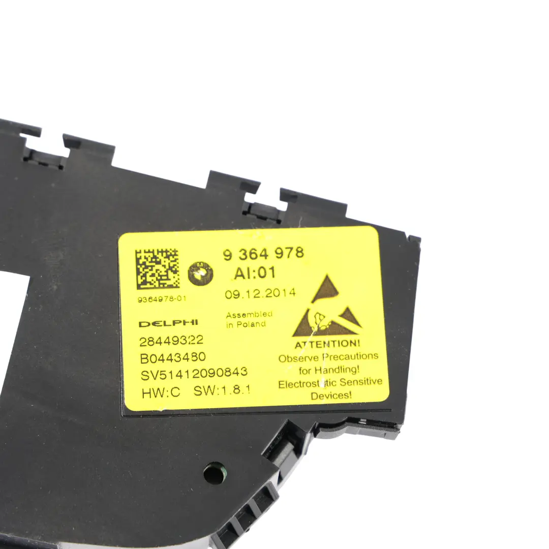 Coupé LCI Commande Électrique Siège Droit pour BMW F06 Gran à propos du numéro de pièce 9364978 BMW F06 Gran Coupé LCI Commande Électrique Siège Droit - SKU 9364978 - Numéro de pièce 9364978