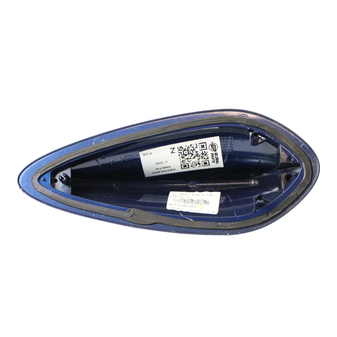 BMW F22 F30 F32 Pannello Di Rivestimento Antenna A Pinna Mediterranean Blue C10 - SKU 9382753-MED - Numero di parte 9382753
