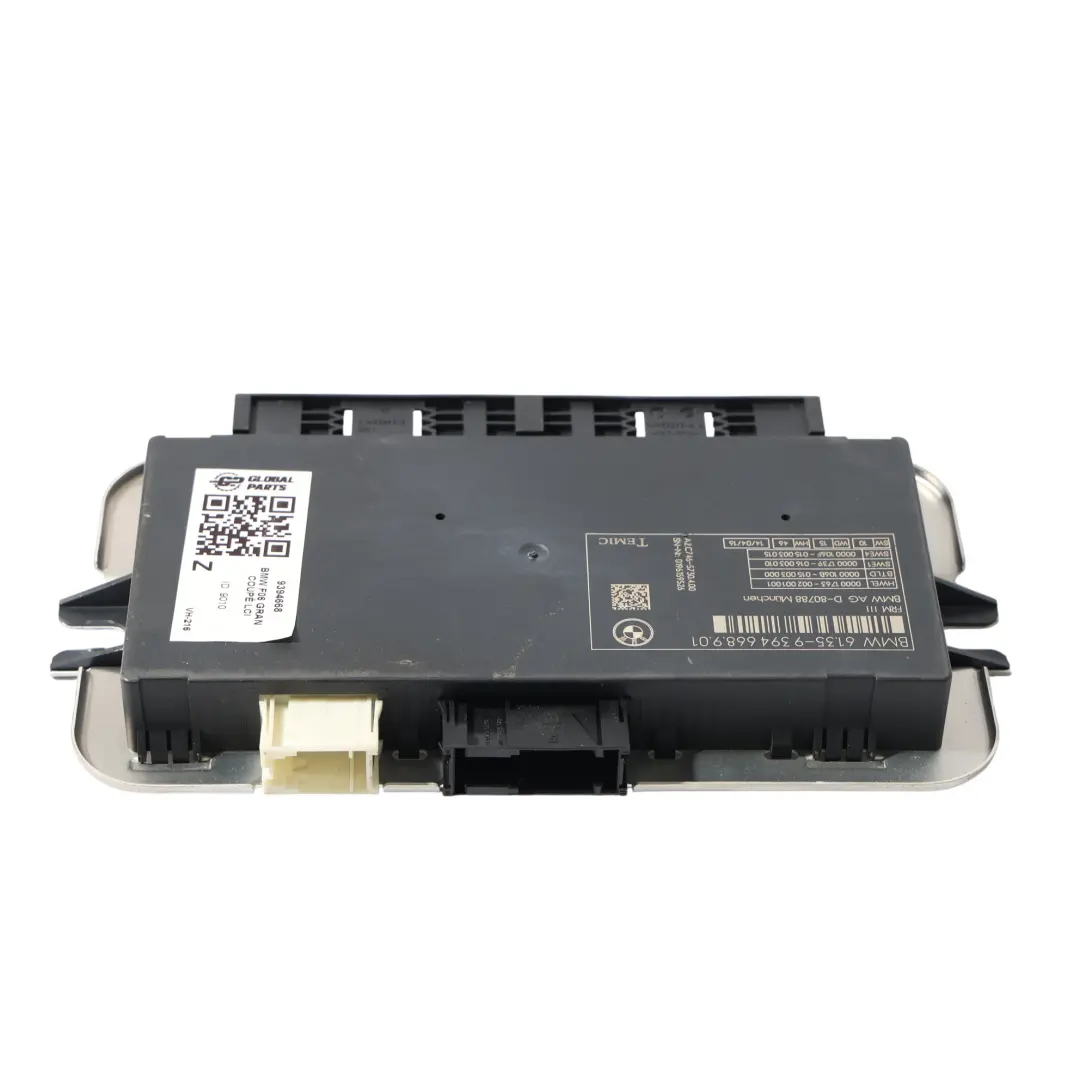 Footwell Módulo Unidad De Control ECU FRM III para BMW F06 LCI con número de pieza 9394668 BMW F06 LCI Footwell Módulo Unidad De Control ECU FRM III - SKU 9394668 - Número de pieza 9394668