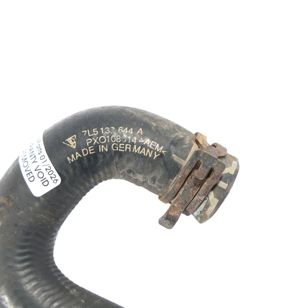 Porsche Cayenne Turbo 9PA 4.5 V8 Secondary Air Pump Pipe Hose Line 7L5133644A - SKU 95511323810 - Part number 95511323810