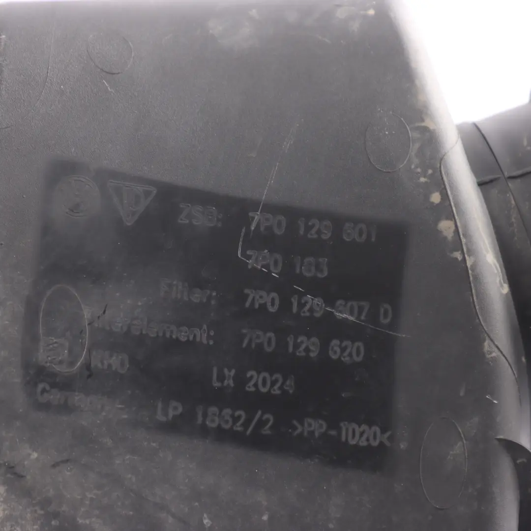 Porsche Cayenne 92A Air Filter Box Housing Muffler 3.0 TDI Diesel 7P0129601 - SKU 95811002240 - Part number 95811002240