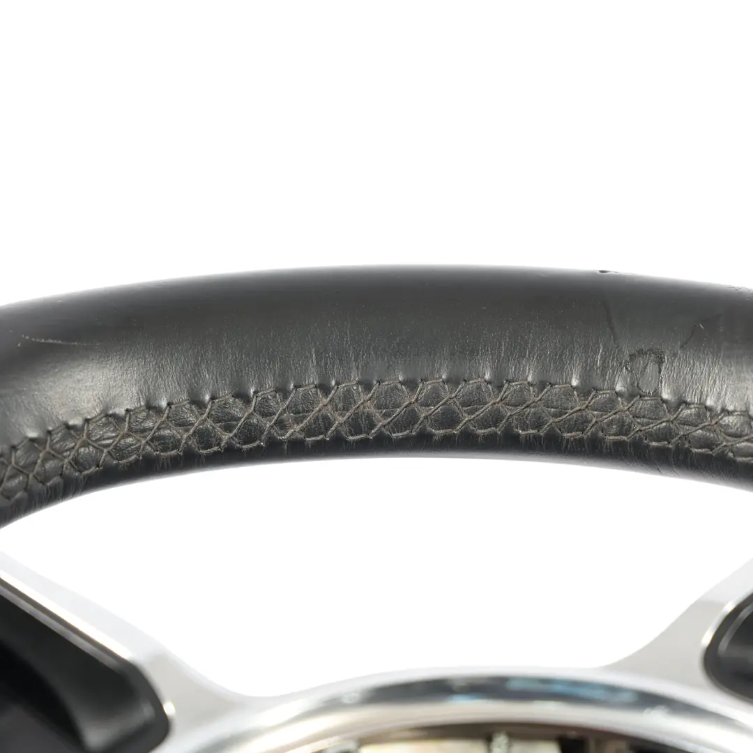 Porsche Cayenne 92A 958 Steering Wheel Black Leather Paddle Shift - SKU 95834780410 - Part number 95834780410