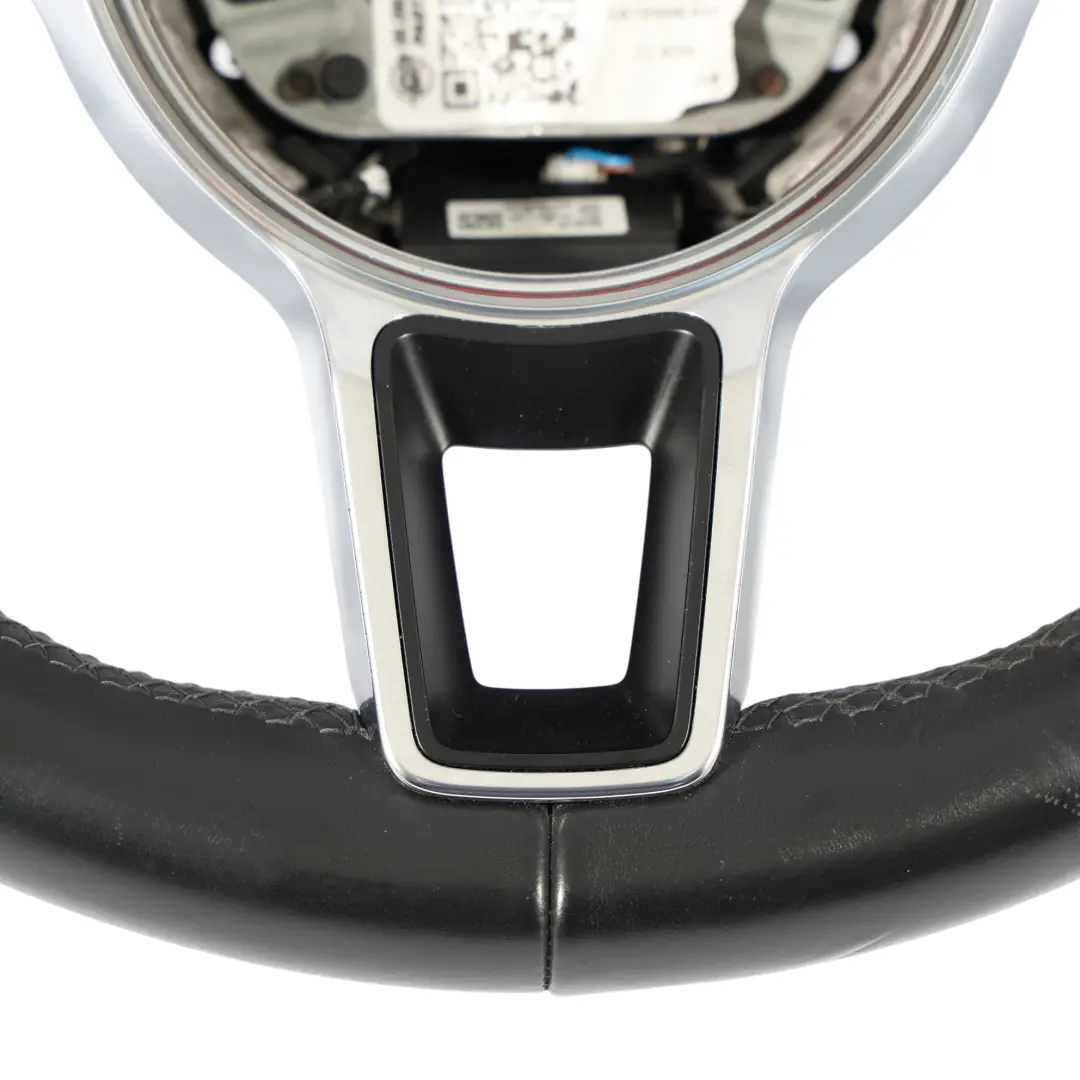 Porsche Cayenne 92A 958 Steering Wheel Black Leather Paddle Shift - SKU 95834780410 - Part number 95834780410
