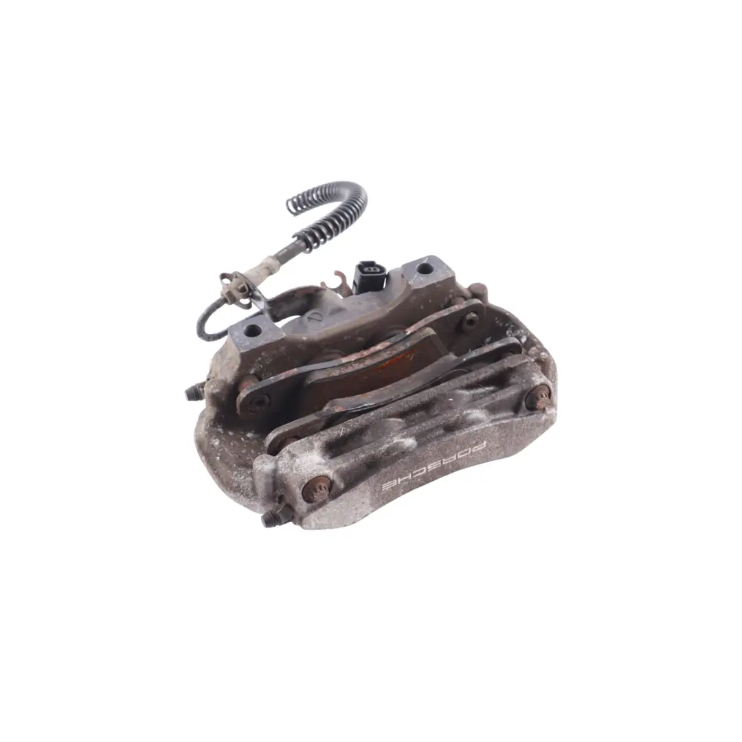 Porsche Cayenne 92A Carcasa Pinza Freno Trasera Izquierda 7P0615423 - SKU 95835242301-1 - Número de pieza 95835242301