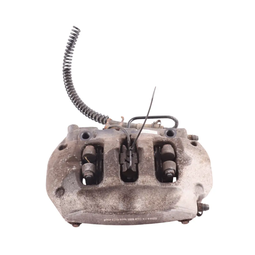Carcasa Pinza Freno Trasera Izquierda 7P0615423 para Porsche Cayenne 92A con número de pieza 95835242301 Porsche Cayenne 92A Carcasa Pinza Freno Trasera Izquierda 7P0615423 - SKU 95835242301-1 - Número de pieza 95835242301