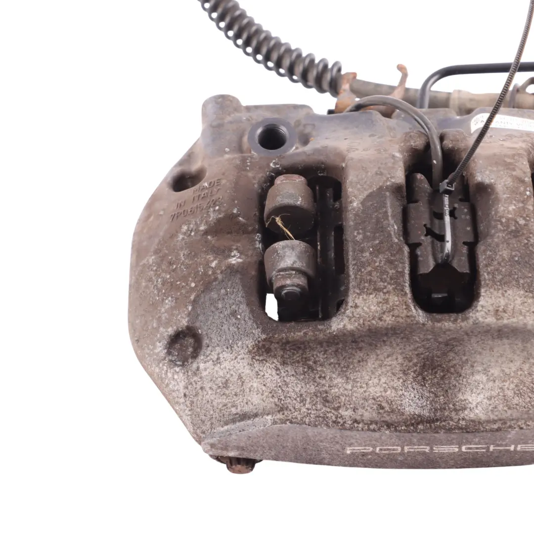 Porsche Cayenne 92A Carcasa Pinza Freno Trasera Izquierda 7P0615423 - SKU 95835242301-1 - Número de pieza 95835242301