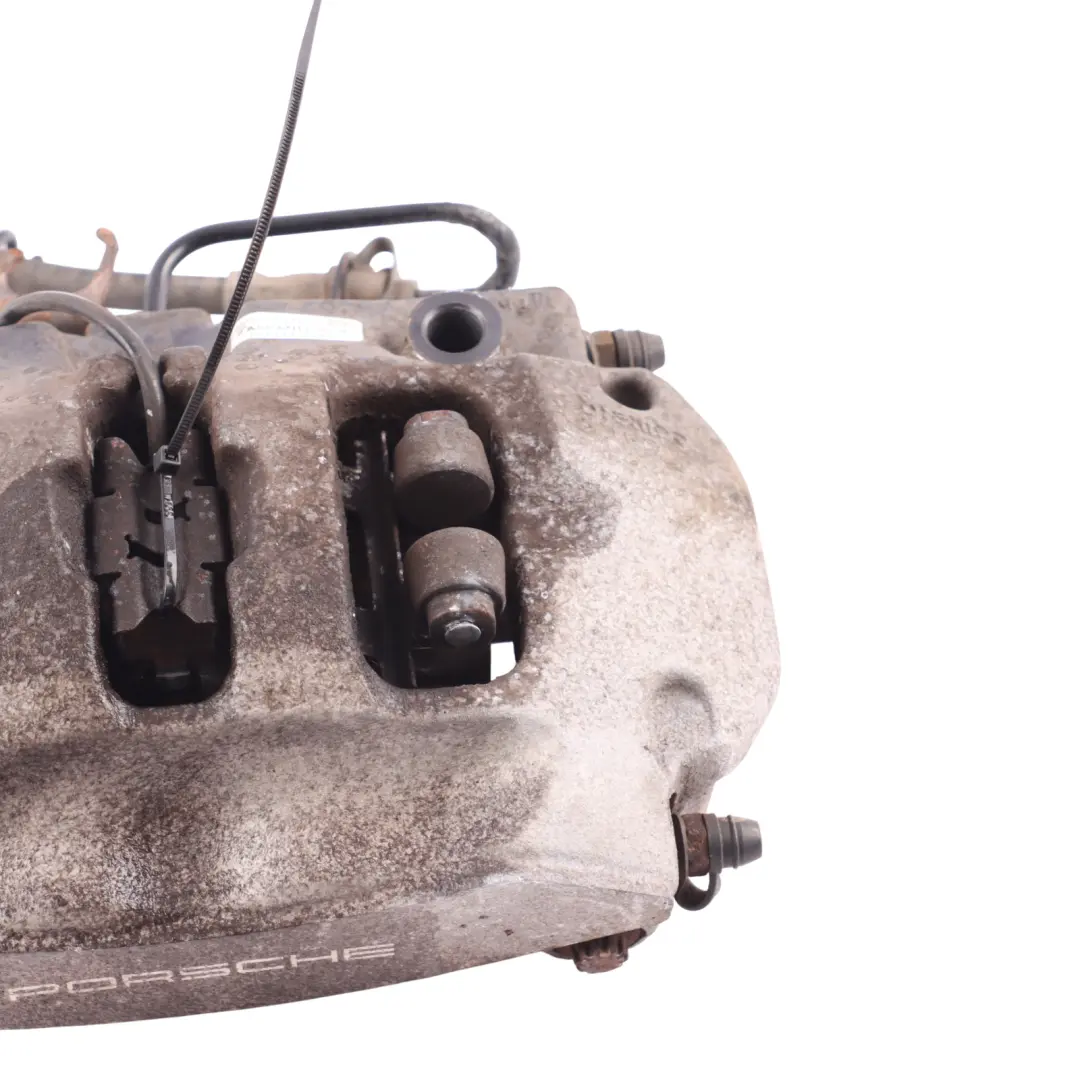 Porsche Cayenne 92A Carcasa Pinza Freno Trasera Izquierda 7P0615423 - SKU 95835242301-1 - Número de pieza 95835242301