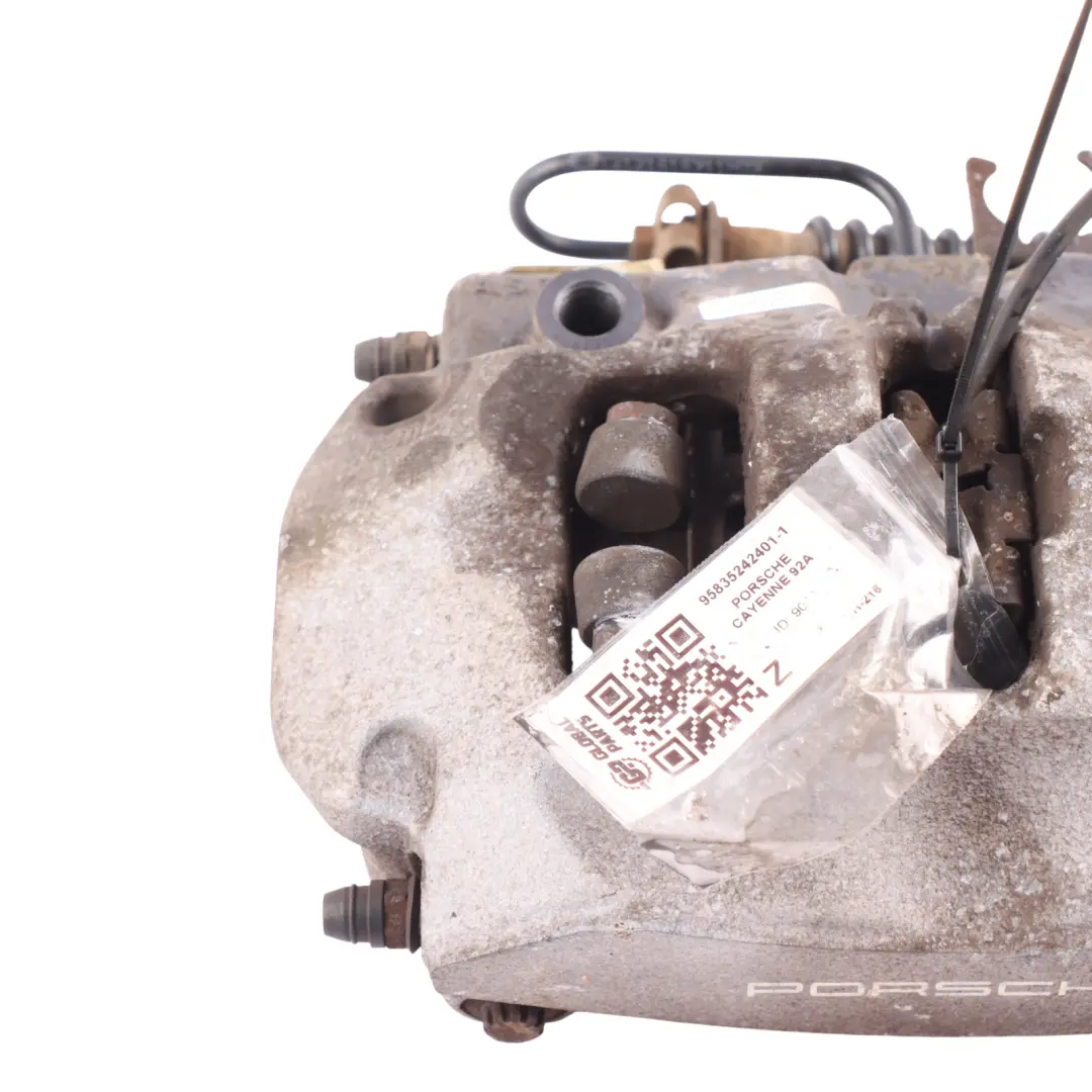 Brake Caliper Braking Unit Housing Right O/S 7P0615424 to Porsche Cayenne 92A Rear with Part number 95835242401 Porsche Cayenne 92A Rear Brake Caliper Braking Unit Housing Right O/S 7P0615424 - SKU 95835242401-1 - Part number 95835242401