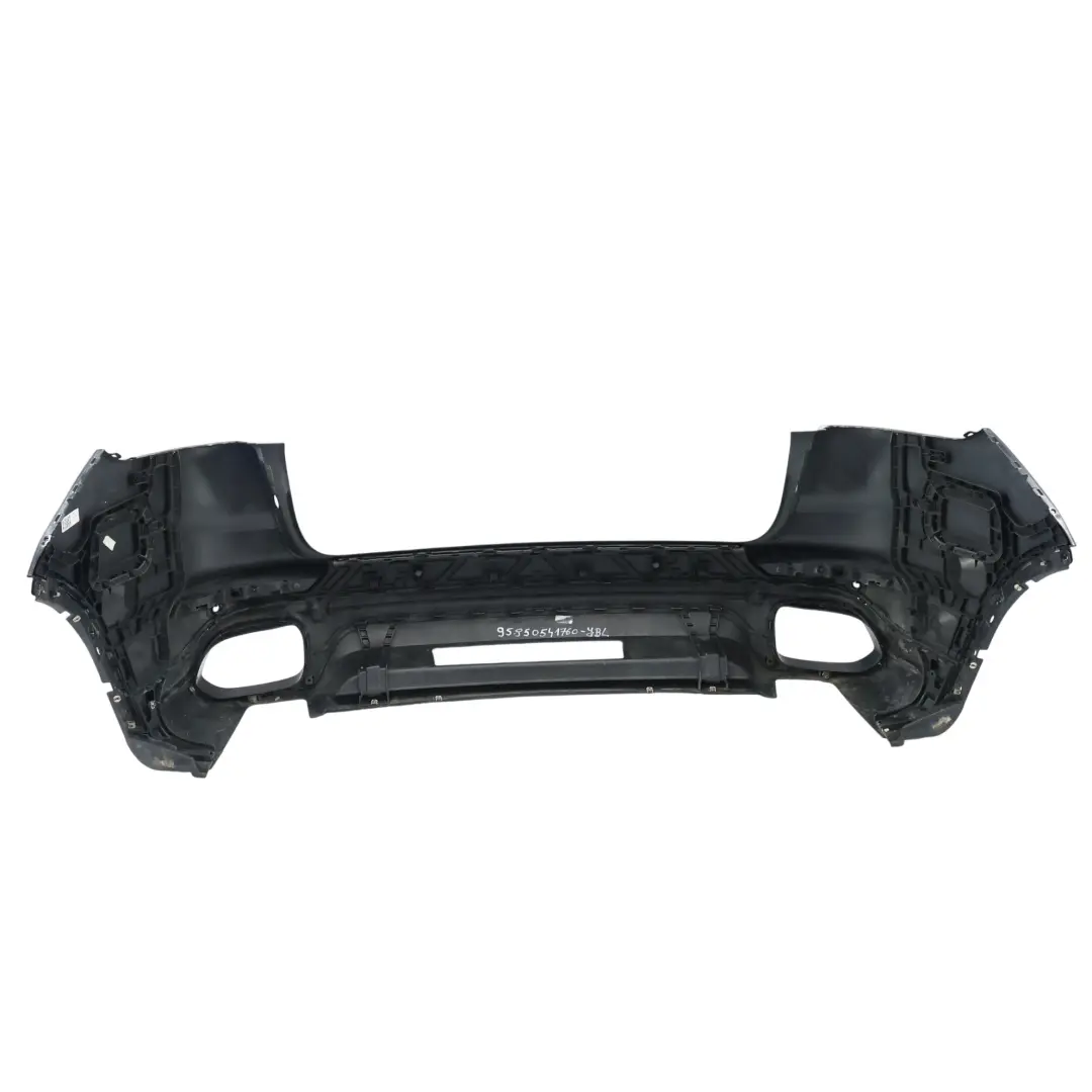Porsche Cayenne 92A Zderzak Tylny Jet Black Czarny Metalik - C9X - SKU 95850541760-JBL - Numer Części 95850541760