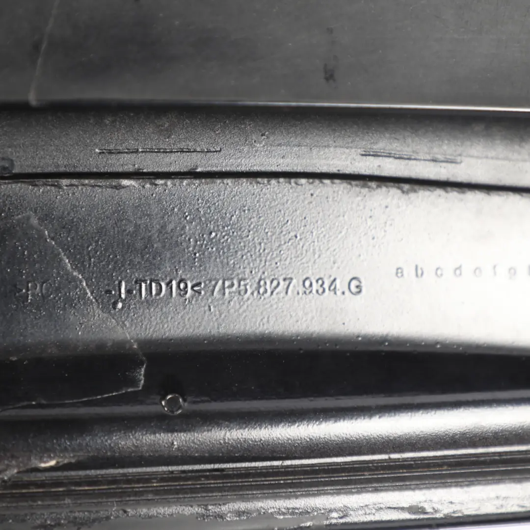 Porsche Cayenne 92A Rear Hatch Spoiler Jet Black Metallic - C9X - SKU 95851293920-JBL - Part number 95851293920