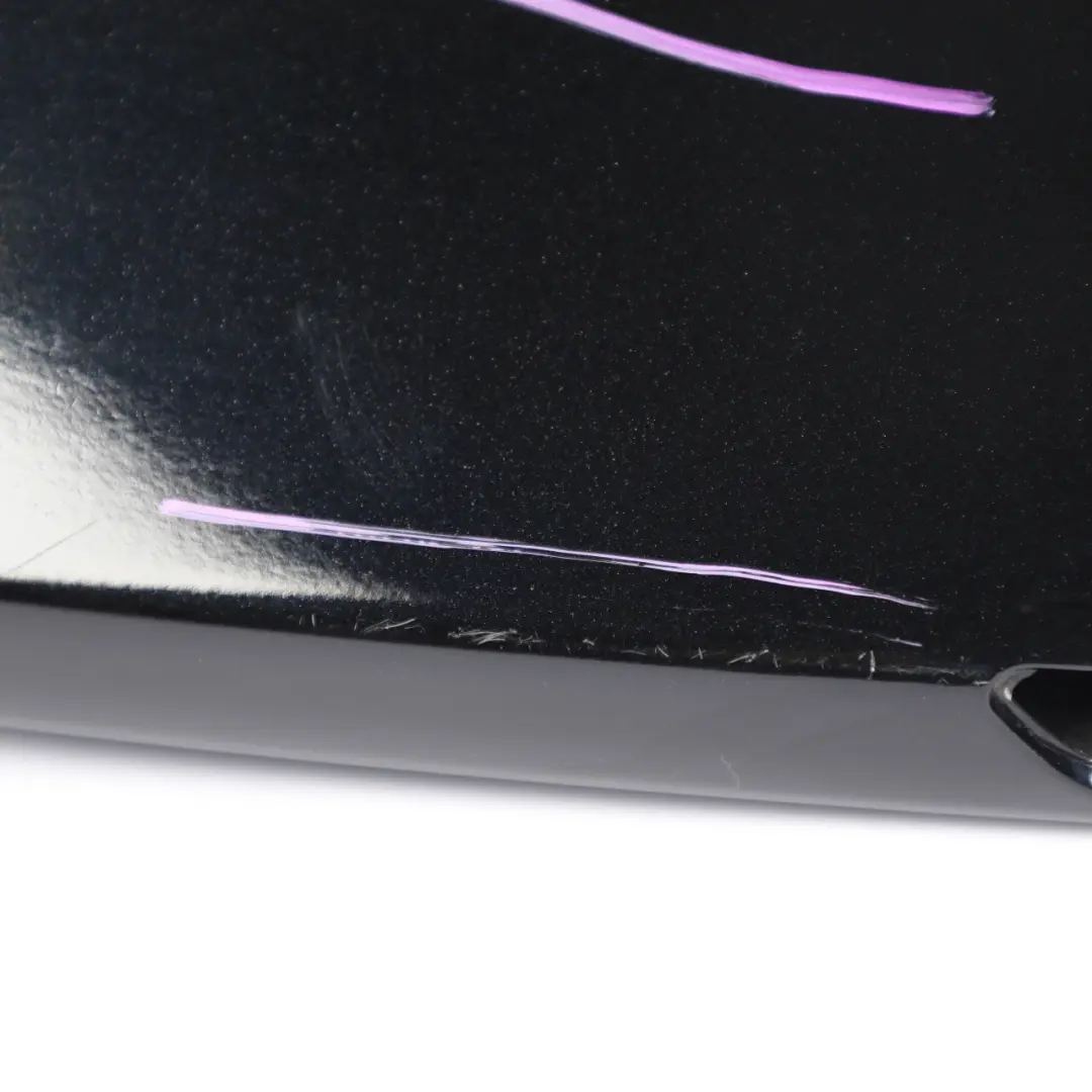 Porsche Cayenne 92A Rear Hatch Spoiler Jet Black Metallic - C9X - SKU 95851293920-JBL - Part number 95851293920