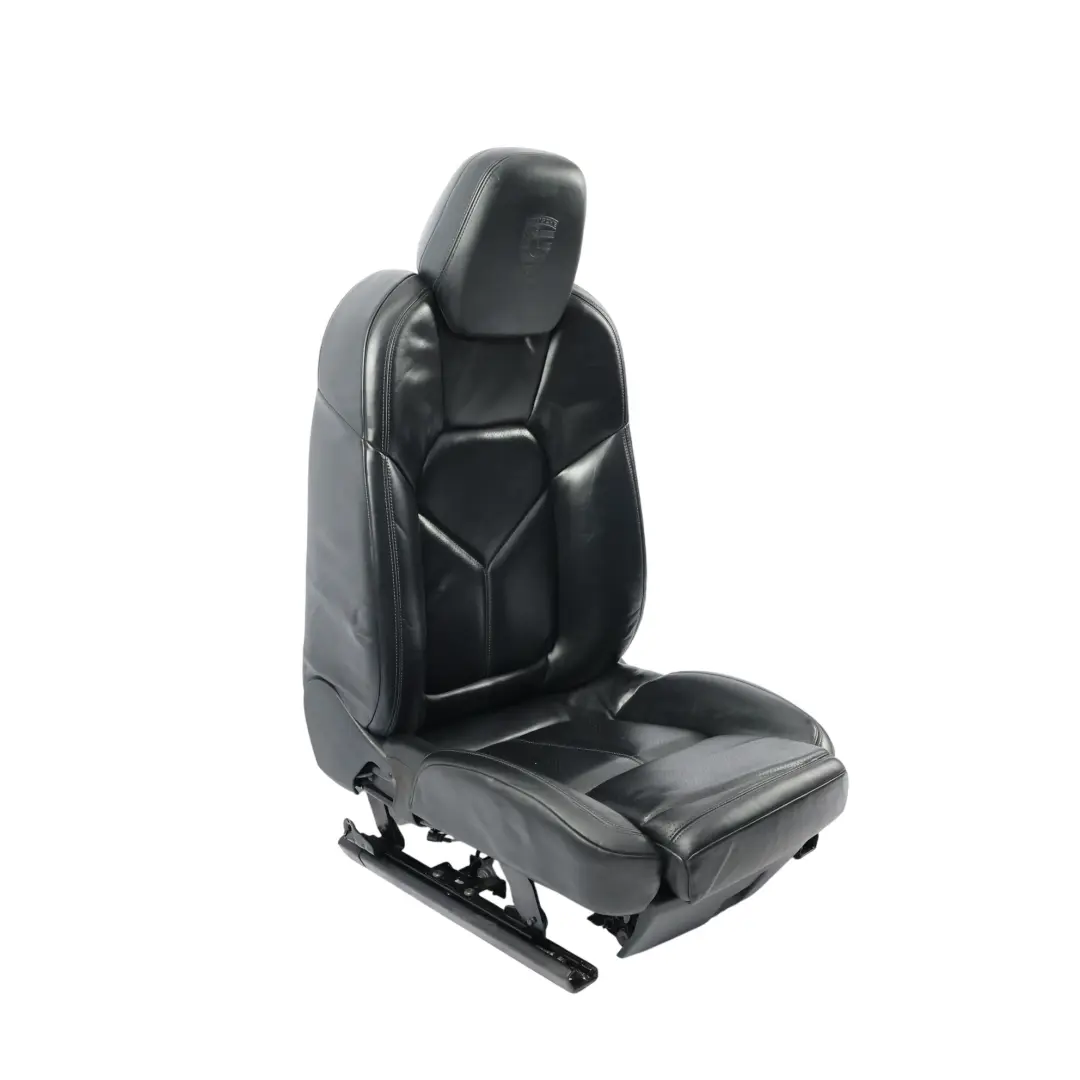 Front Comfort Seat Memory Smooth Leather Black Left N/S to Porsche Cayenne 92A with Part number 95852180201 Porsche Cayenne 92A Front Comfort Seat Memory Smooth Leather Black Left N/S - SKU 95852180201-1 - Part number 95852180201