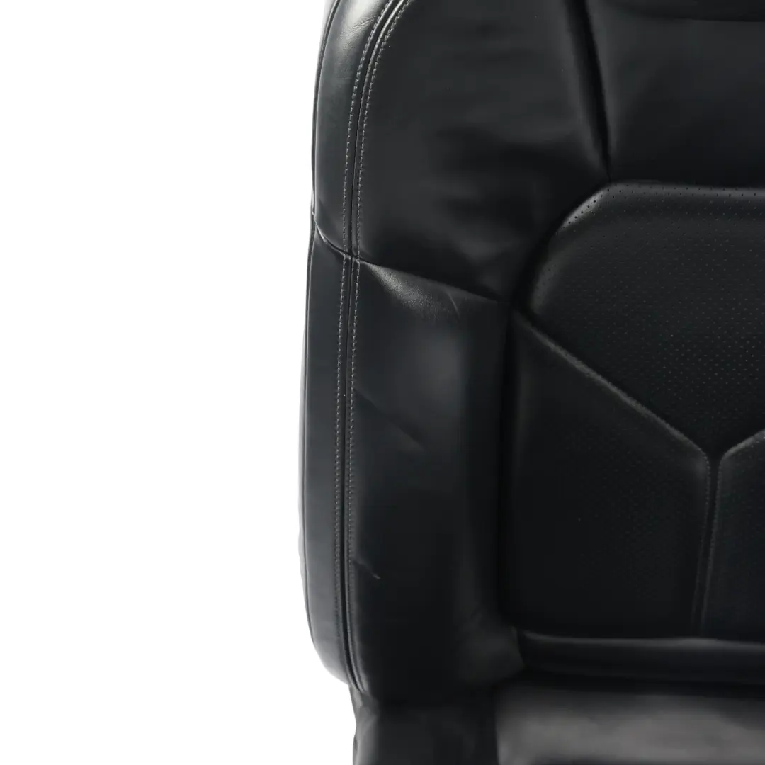 Porsche Cayenne 92A Asiento Delantero Confort Memoria Cuero Liso Negro Izquierdo - SKU 95852180201-1 - Número de pieza 95852180201