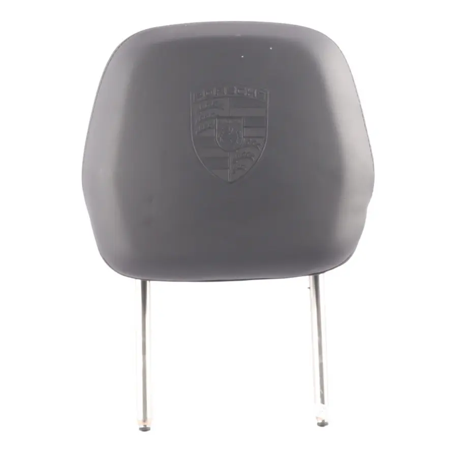 Porsche Cayenne 92A Seat Headrest Rear Left N/S Head Rest Black Leather - SKU 95852281401 - Part number 95852281401