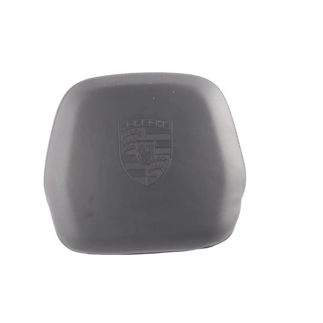 Headrest Rear Left N/S Head Rest Black Leather to Porsche Cayenne 92A Seat with Part number 95852281401 Porsche Cayenne 92A Seat Headrest Rear Left N/S Head Rest Black Leather - SKU 95852281401 - Part number 95852281401