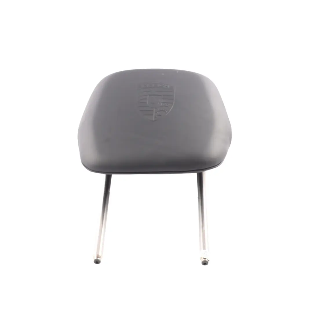 Porsche Cayenne 92A Seat Headrest Rear Left N/S Head Rest Black Leather - SKU 95852281401 - Part number 95852281401
