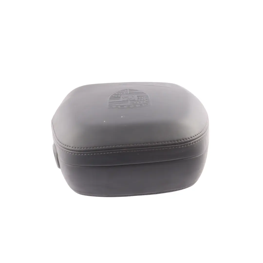 Porsche Cayenne 92A Seat Headrest Rear Left N/S Head Rest Black Leather - SKU 95852281401 - Part number 95852281401