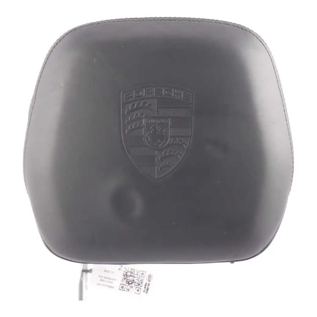 Porsche Cayenne 92A Seat Headrest Rear Right O/S Head Rest Black Leather - SKU 95852282300 - Part number 95852282300