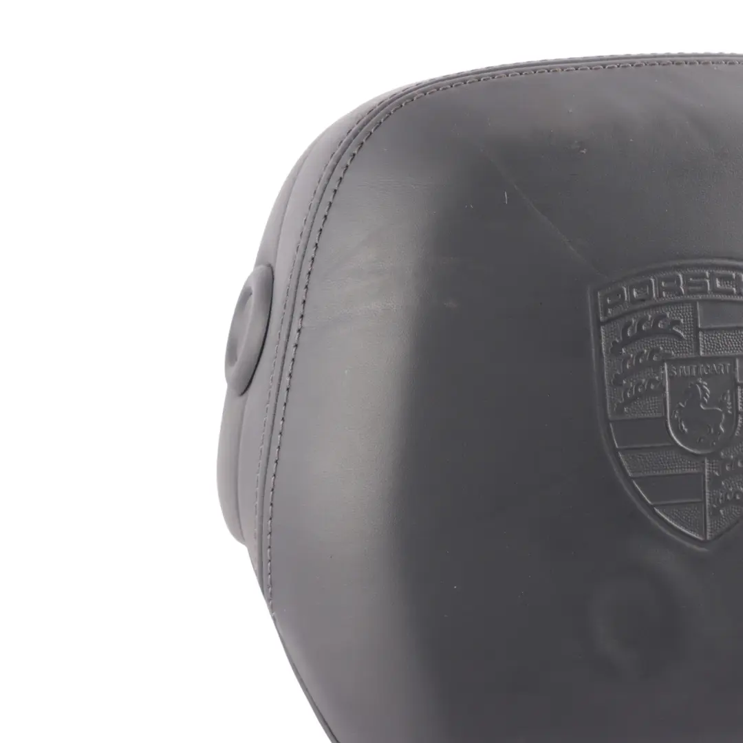 Headrest Rear Right O/S Head Rest Black Leather to Porsche Cayenne 92A Seat with Part number 95852282300 Porsche Cayenne 92A Seat Headrest Rear Right O/S Head Rest Black Leather - SKU 95852282300 - Part number 95852282300