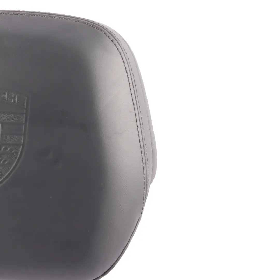 Porsche Cayenne 92A Seat Headrest Rear Right O/S Head Rest Black Leather - SKU 95852282300 - Part number 95852282300