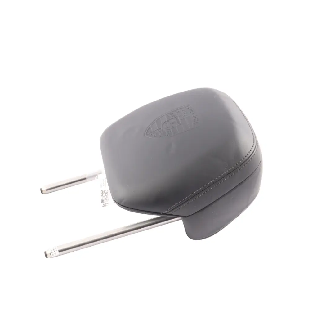 Porsche Cayenne 92A Seat Headrest Rear Right O/S Head Rest Black Leather - SKU 95852282300 - Part number 95852282300