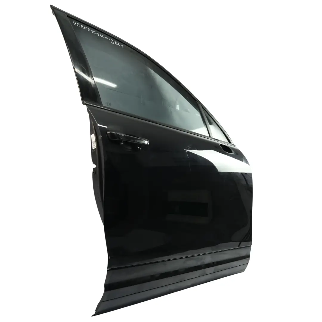 Porsche Cayenne 92A Door Front Right O/S Jet Black Metallic - C9X - SKU 95853101200-JBL1 - Part number 95853101200