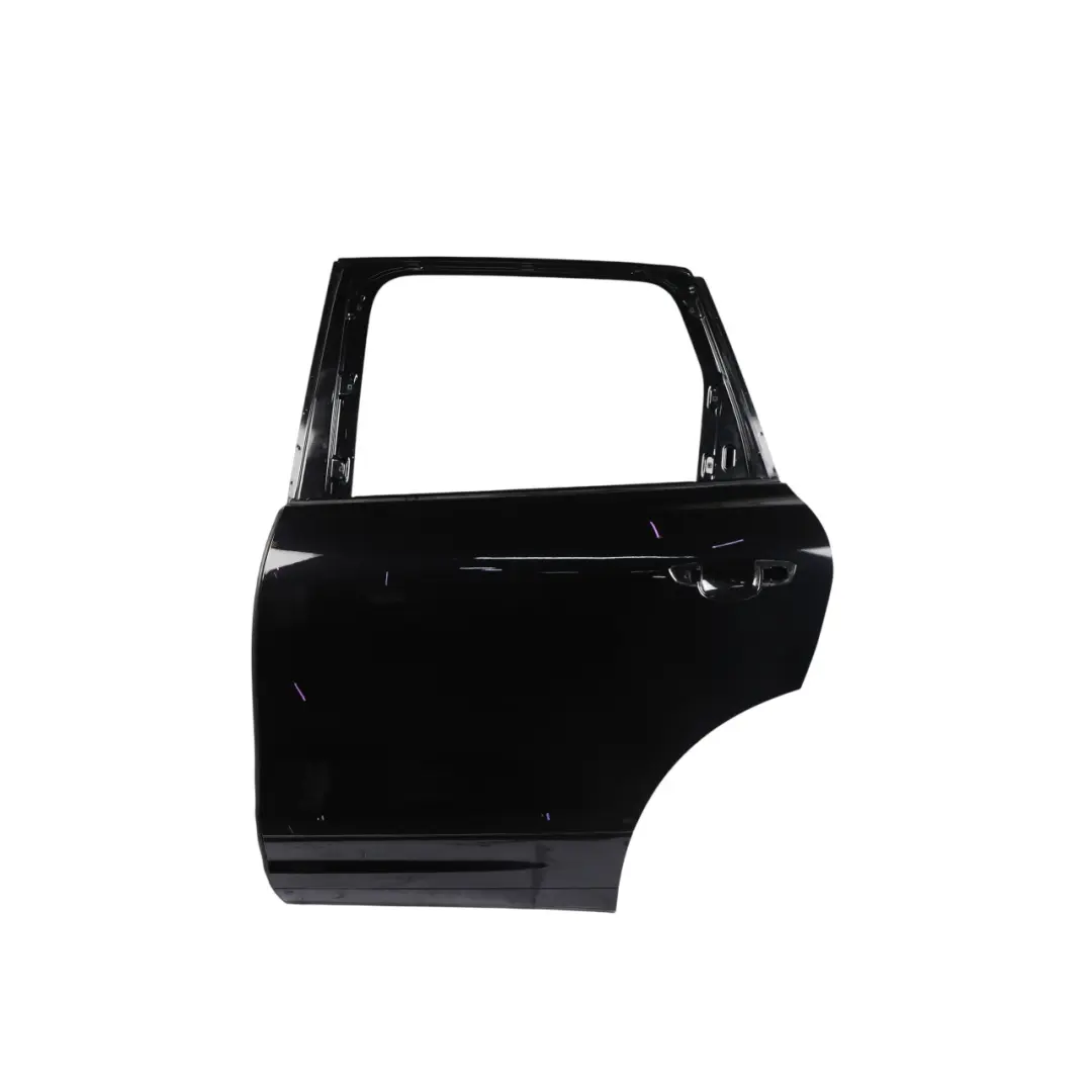 Porsche Cayenne 92A Door Rear Left N/S Jet Black Metallic - C9X - SKU 95853301100-JBL - Part number 95853301100