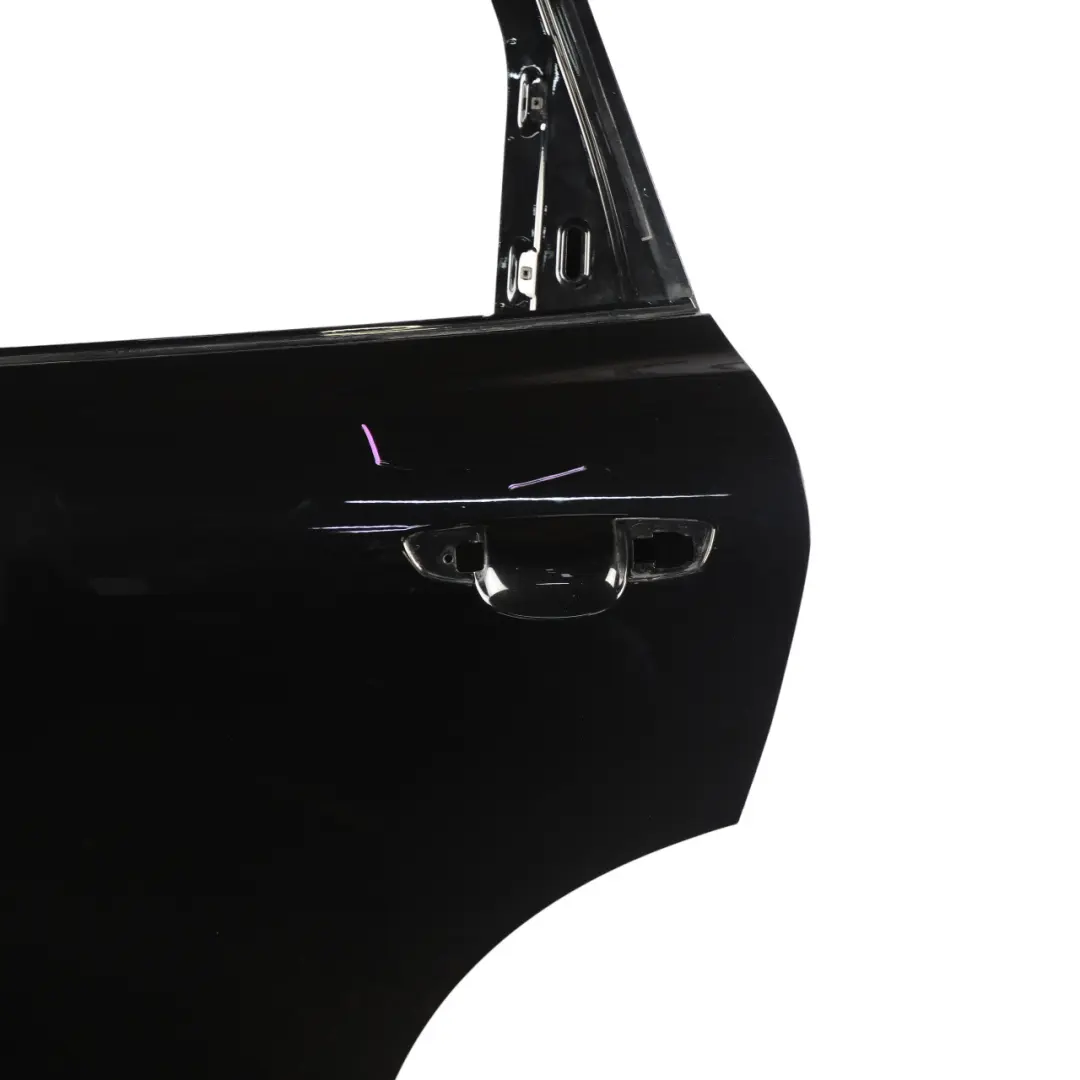 Door Rear Left N/S Jet Black Metallic - C9X to Porsche Cayenne 92A with Part number 95853301100 Porsche Cayenne 92A Door Rear Left N/S Jet Black Metallic - C9X - SKU 95853301100-JBL - Part number 95853301100