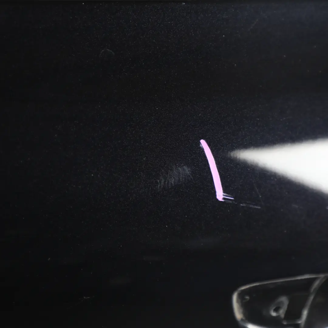 Porsche Cayenne 92A Door Rear Left N/S Jet Black Metallic - C9X - SKU 95853301100-JBL - Part number 95853301100